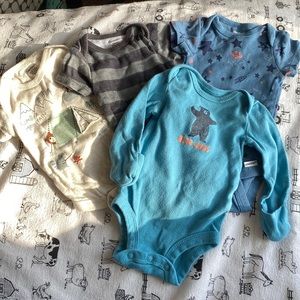 Newborn Boy Onesie Lot